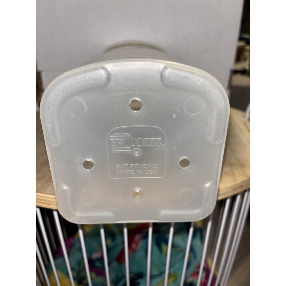 Vintage Buddeez Sandwich Size Bread Buddy Dispenser Container Cream/white LID - Picture 6 of 6